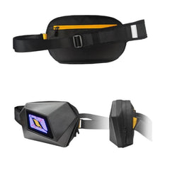 LED Illuminated Shoulder Bag Outdoor Water-Repellent Motorcycle Bag