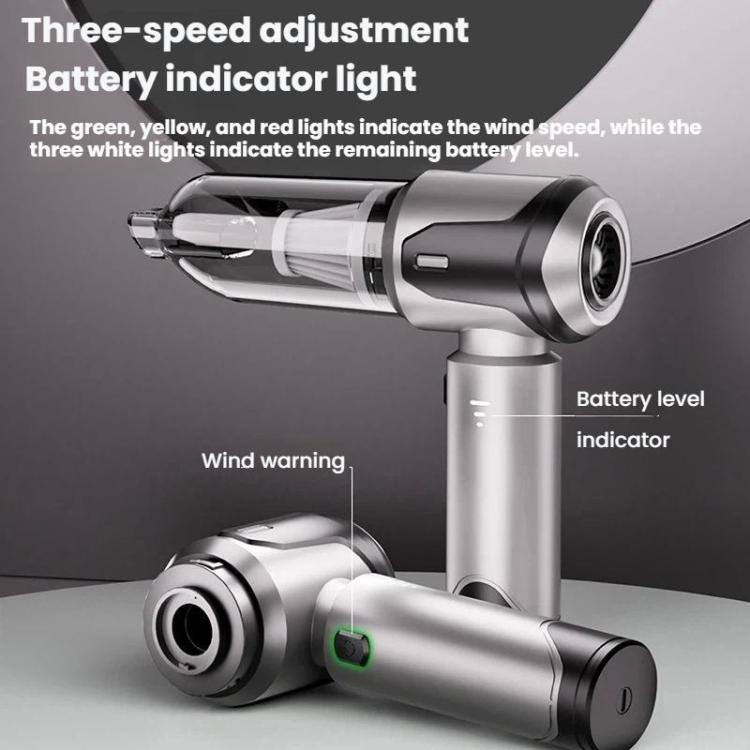 High-Suction Handheld Cordless Brushless Car Vacuum Cleaner