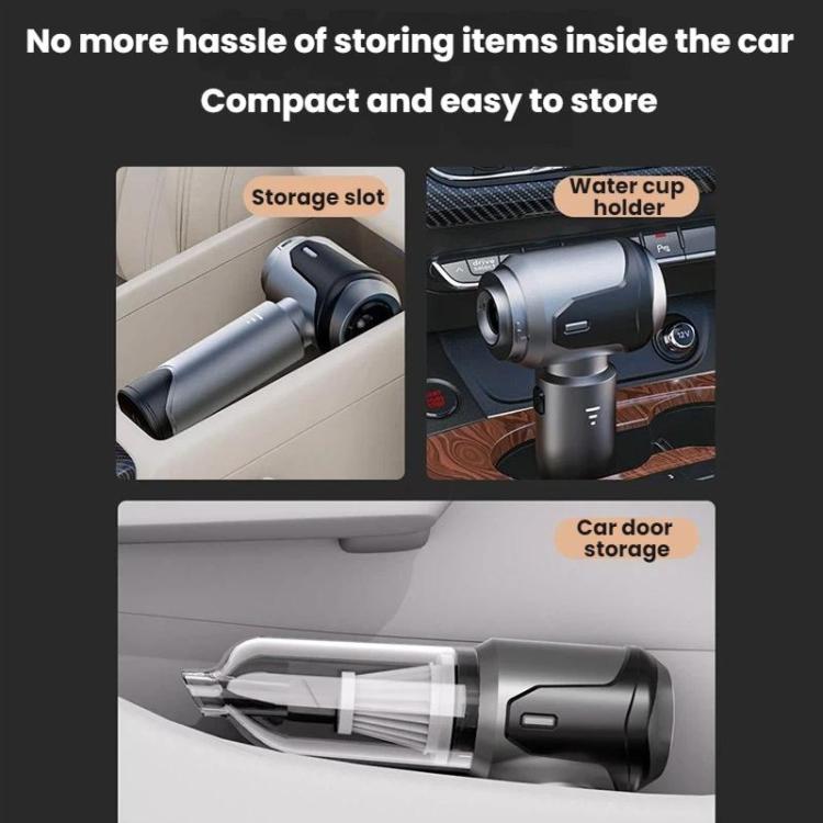 High-Suction Handheld Cordless Brushless Car Vacuum Cleaner
