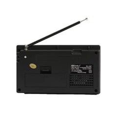 BAIJIALI BJL-667 FM AM SW Multi-Band Radio Portable Radio With Independent Knob, BAIJIALI BJL-667
