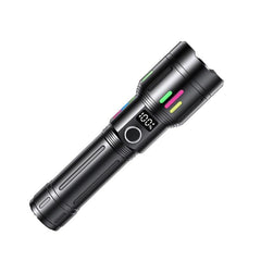 Rechargeable Zoomable High-Power Flashlight Handheld Aluminum Alloy Strong Light Torch