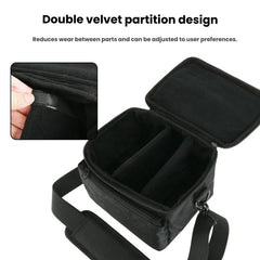 Universal DSLR Camera Bag Portable Shoulder Messenger Bag With Double Plush Dividers, DSLR Camera Bag