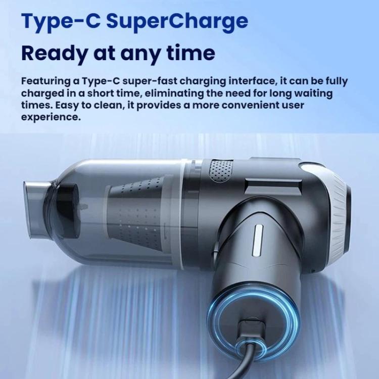 Cordless Brushless Vacuum Cleaner With Two Adjustable Suction Blowing Speeds