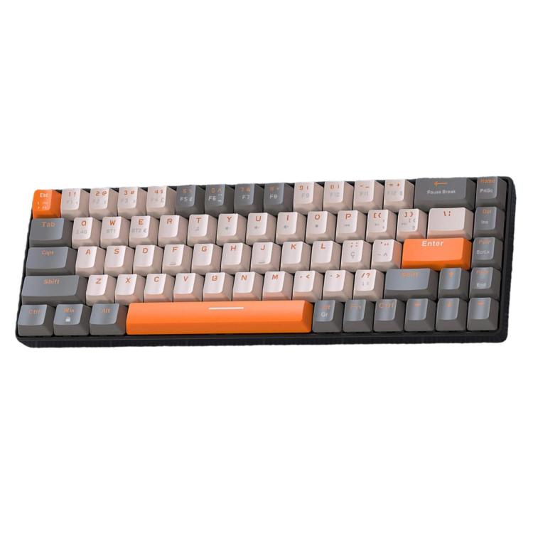 ZIYOULANG K68 Bluetooth / Wired Dual-Mode Portuguese Mechanical Keyboard