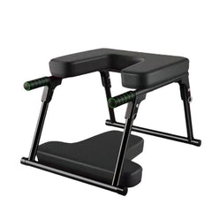 Foldable Yoga Inversion Bench Stand Yoga Chair for Balance Training, Core Strength Building, With T-shaped Cushion Black, With T-shaped Cushion Red, No Cushion Black, No Cushion Red