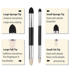 36 In 1 Sketch Drawing Set Blending Stumps Tortillons & Sponge Tools with 24 Replaceable Tips, 36 In 1