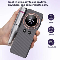 BLUEQUE BQ-108 Portable Rechargeable 35000RPM Nail Grinder For Removal Cuticle Care Nail Shaping