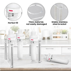 6-Slot Acrylic Spice Box Square Storage Rack For Cirkul, YX212