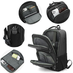 QISEMIAN Photography Backpack with Removable Insert, Dry-Wet Separation Zone, Customizable Dividers for Cameras & 16-Inch Laptop
