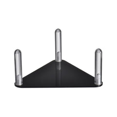 2pcs /Set Easy-Assembly Triangular Acrylic Ball Rack, Transparent 1pc, Transparent 2pcs /Set, Black 1pc, Black 2pcs /Set