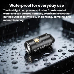 SMILING SHARK MINI03-S Outdoor Mini Flashlight Magnetic Charging Keychain Light, MINI03-S