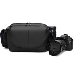 QISEMIAN All-in-One Mens Photography Sling Bag with Removable Camera Insert & Tripod Holder