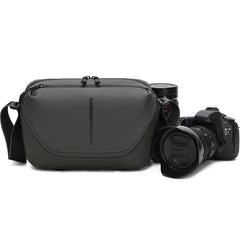 QISEMIAN All-in-One Mens Photography Sling Bag with Removable Camera Insert & Tripod Holder