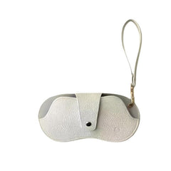 Hanging Glasses Bag PU Leather Eyeglasses & Sunglasses Case Portable Travel Eyewear Holder