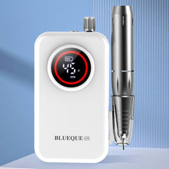 BLUEQUE Low Noise Rechargeable Nail Grinder Portable Display Electric Nail Remover Grinder, 119