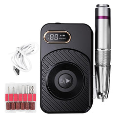 BLUEQUE BQ-110 Portable Rechargeable Nail File 45,000 RPM High-Speed Home Nail Removal Machine