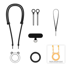 Adjustable Anti-loss Magnetic Bear Retractable Phone Lanyard
