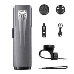 ENLEE EN-22 IP66 Waterproof High-Brightness Bike Headlight Anti-Glare Night Riding Light, 1600LM Black, 1600LM Grey, 2000LM Black, 2000LM Grey