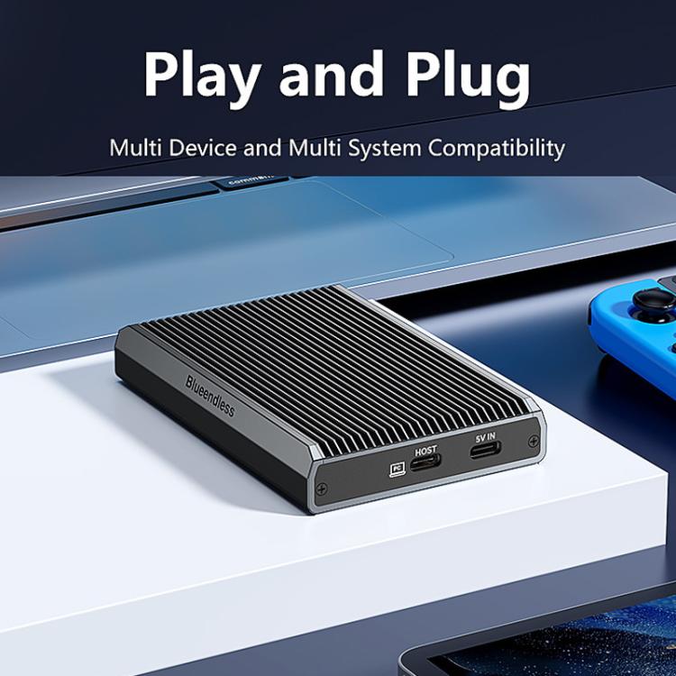 M.2 Disk Array Enclosure NVMe / SATA Dual-Protocol RAID Portable SSD Enclosure 20Gbps Offline Copy, DB280A3