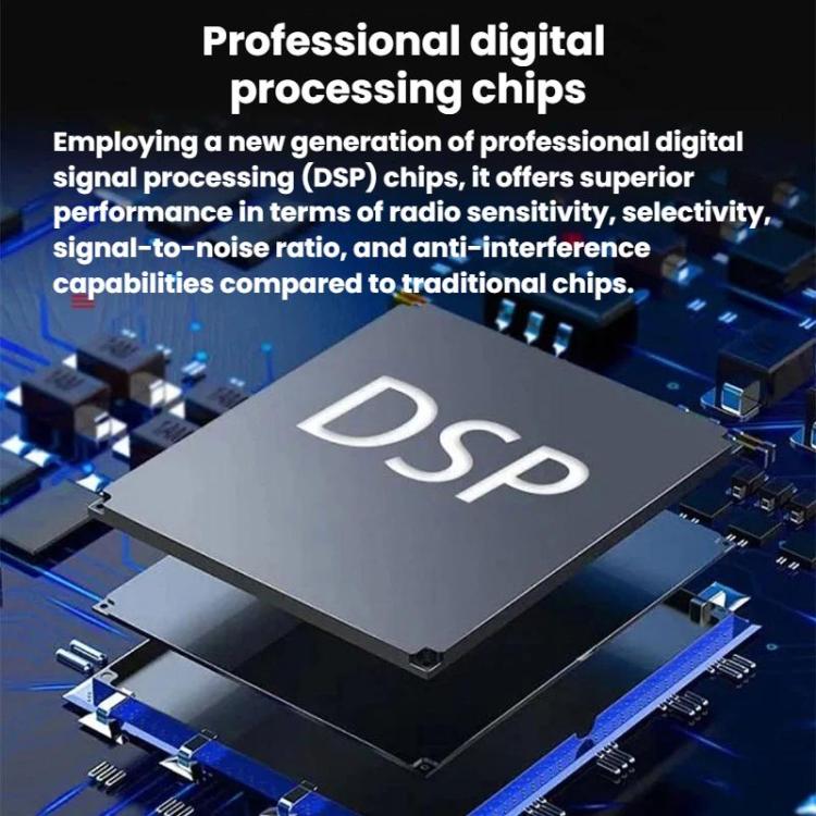 W-913 Portable Pointer Dual-Power Radio FM/AM/SW1-7 Multi-Band Radio