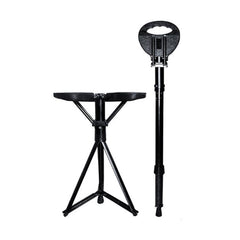 Outdoor Multi-Functional Lightweight Non-Slip Hiking Stick/Stool