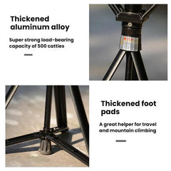 Outdoor Multi-Functional Lightweight Non-Slip Hiking Stick/Stool