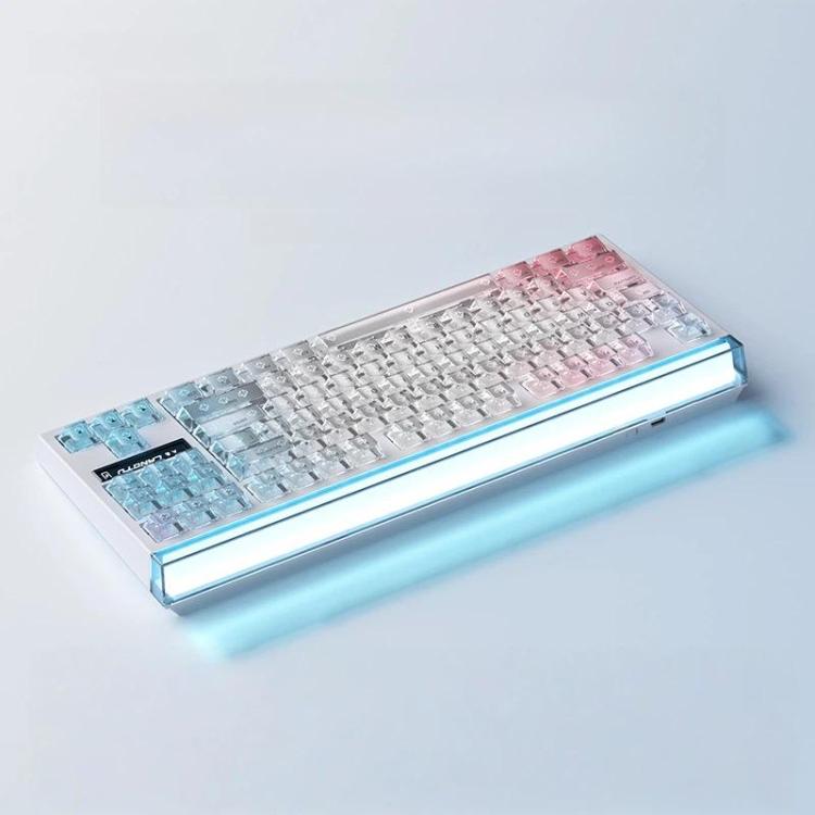 LANGTU T87 Hot-Pluggable Wireless Bluetooth Triple-Mode Mechanical Keyboard Office & Gaming Keyboard, White Contour Line TTC Instant Gold Axis Dual 1K, Northern Lights Ropax Axis 2K Dual 1K Light, BlackBerry Side-Etched Matcha Iced Axis Dual 8K Ultra  ...