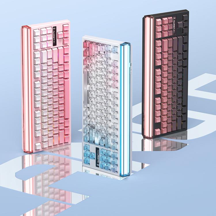 LANGTU T87 Hot-Pluggable Wireless Bluetooth Triple-Mode Mechanical Keyboard Office & Gaming Keyboard, White Contour Line TTC Instant Gold Axis Dual 1K, Northern Lights Ropax Axis 2K Dual 1K Light, BlackBerry Side-Etched Matcha Iced Axis Dual 8K Ultra  ...