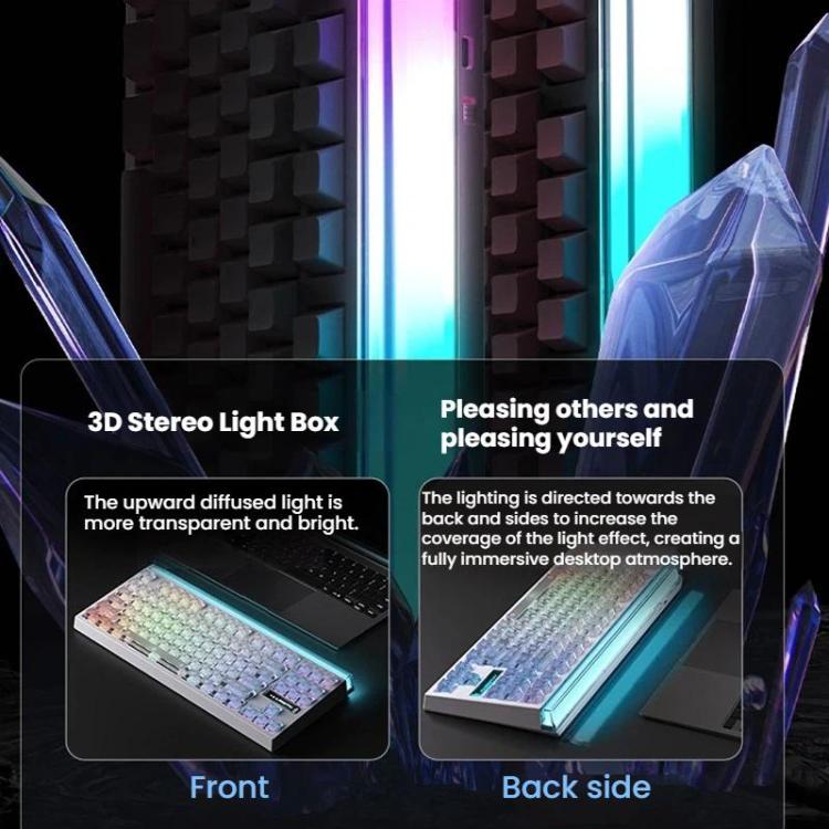 LANGTU T87 Hot-Pluggable Wireless Bluetooth Triple-Mode Mechanical Keyboard Office & Gaming Keyboard, White Contour Line TTC Instant Gold Axis Dual 1K, Northern Lights Ropax Axis 2K Dual 1K Light, BlackBerry Side-Etched Matcha Iced Axis Dual 8K Ultra  ...