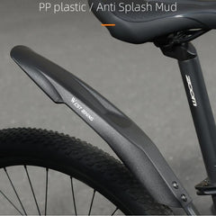 WEST BIKING Extra Wide & Long Mountain Bike Fenders, Full Coverage Mud Guards for 20 22 24 Inch Bicycles