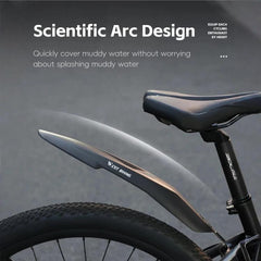 WEST BIKING Extra Wide & Long Mountain Bike Fenders, Full Coverage Mud Guards for 20 22 24 Inch Bicycles