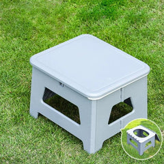 Outdoor Car Portable Emergency Camping Toilet Odor-Proof Mobile Toilet, Large Black, Large Gray, Small Black, Small Gray