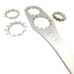 BIKERSAY Cassette Freewheel Removal Tool 11T/12T Flywheel Fixed Wrench