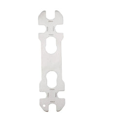BIKERSAY 8 In 1 Bicycle Hub Thin Wrench with 8 Integrated Openings 13/14/15/16/17/18/19/20mm