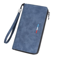 Baellerry C3097 Men Long Wallet Zippered Multi-Card Holder Large Capacity Phone Change Clutch
