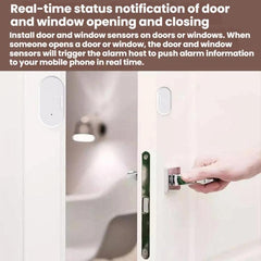 2 In 1 Smart Zigbee Door Window Sensor, Compatible With Home Assistant, ZG-102Z