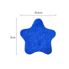 Washing Machine Lint Remover Pet Hair Absorber Drum Cleaner, Blue