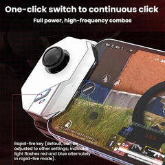 Mobile Game Controller Gamepad With Physical Auxiliary 3D Mobile Joystick, MeMo MB02