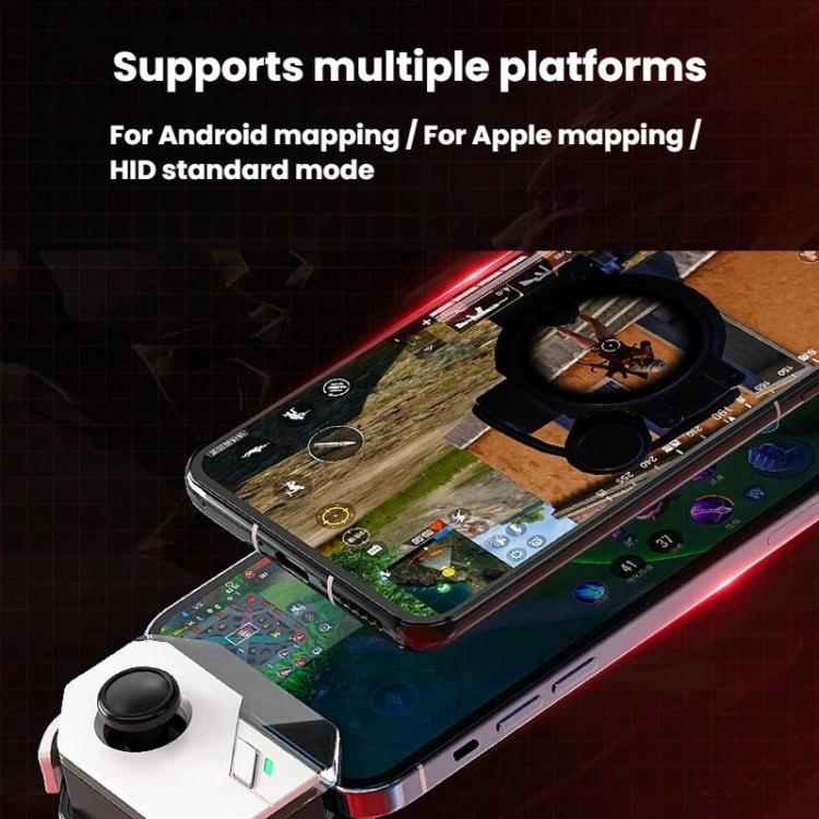 Mobile Game Controller Gamepad With Physical Auxiliary 3D Mobile Joystick, MeMo MB02