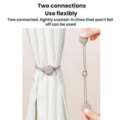 2pcs Bundled Silicone Magnetic Lanyard Data Cable Organizer