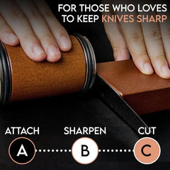 Tungsten Steel Adjustable Angle Cylindrical Magnetic Roller Sharpener Set