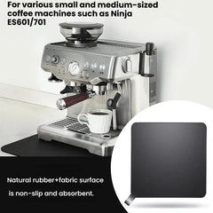 Coffee Machine Sliding Pad Absorbent Easy-Clean Design for Ninja, Breville Sage Small Espresso Machines