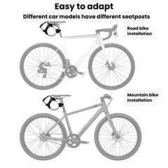 ENLEE EN-S26 Bike Quick-Release Saddle Bag Mount MTB & Road Bike Saddle Bag Holder