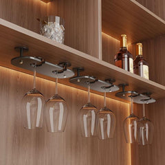 Under Cabinet Wine Glass Holder Hanging Rack for Stemware & Champagne Glasses, 2pcs /Pack 2-cup, 3pcs /Pack 2-cup, 1pc 3-cup, 2pcs 3-cup, 3pcs 3-cup, 1pc 4-cup, 2pcs 4-cup, 3pcs 4-cup