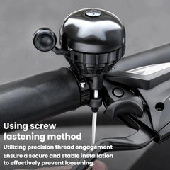 WEST BIKING YP0706061 Bike Thumb Bell Aluminum Alloy Loud & Compact Bicycle Bell