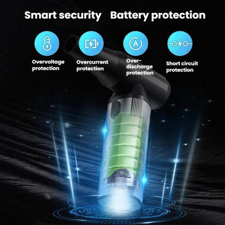 Car Vacuum Cleaner Brushless Wireless Blower Outdoor Mini High-Powered Powerhouse Fan, W16