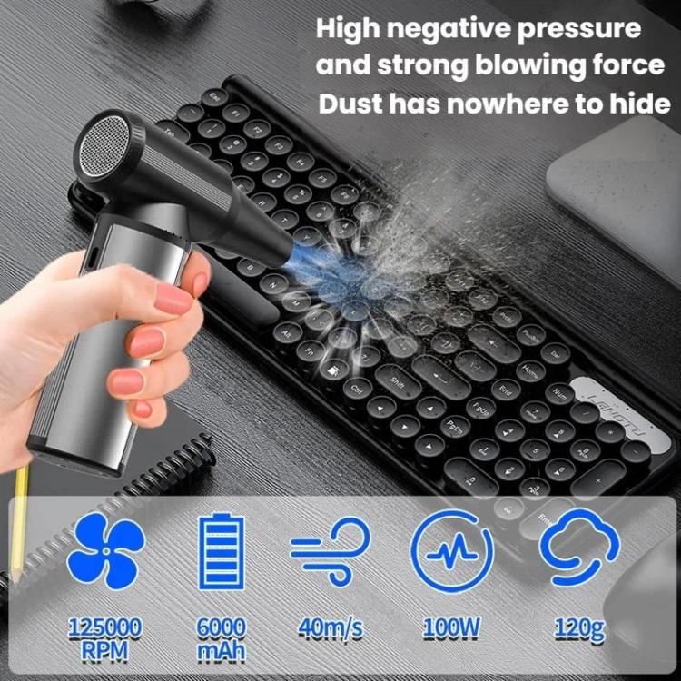 Car Vacuum Cleaner Brushless Wireless Blower Outdoor Mini High-Powered Powerhouse Fan, W16
