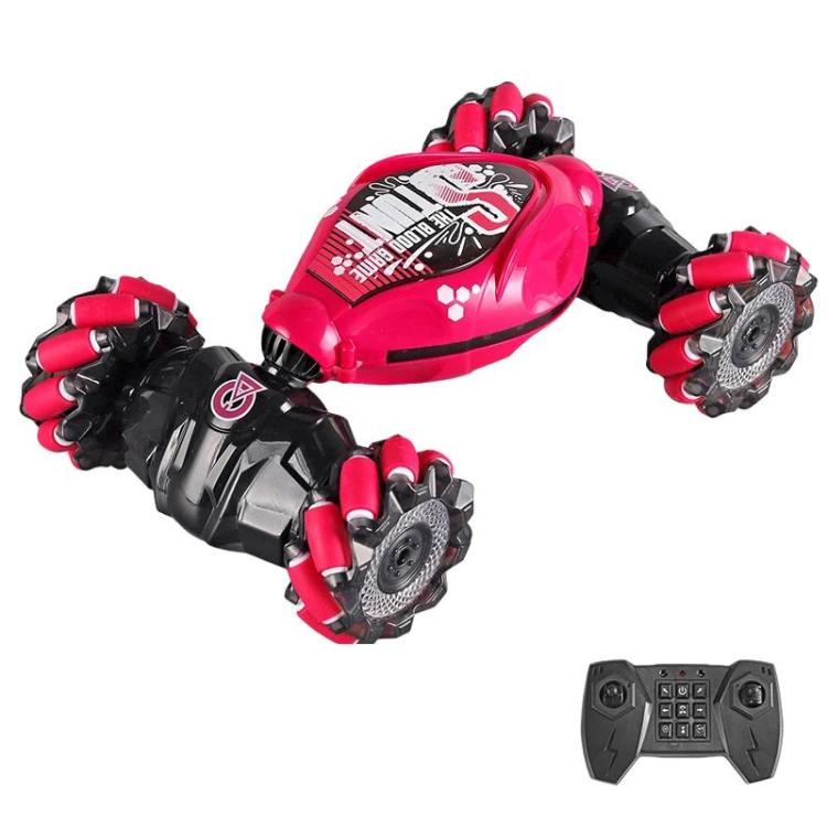 Shockproof Crash-Resistant Stunt Twist Car With Lights Rechargeable Remote Control Toy Car, Dual Remote Control Blue, Dual Remote Control Pink, Dual Remote Control Grey, Single Remote Control Blue, Single Remote Control Pink, Single Remote Control Grey