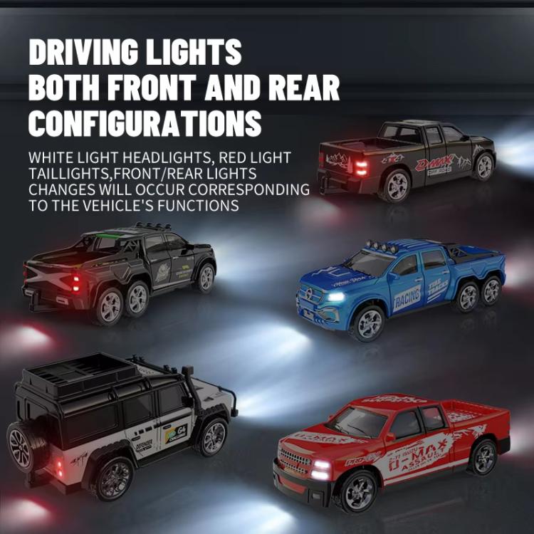 1:64 Mini Alloy RC Car With Lights Simulated Car Model Toy, 6601 White, 6601 Green, 5501 Black, 5501 Red, 5501 Blue, 8801 Black, 8801 Red, 8801 Blue, 6601 White With Hanging Box, 6601 Green With Hanging Box, 5501 Black With Hanging Box                 ...