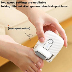 Fully Automatic Electric Foot File Rechargeable Home Callus & Dead Skin Remover Portable Foot Scrubber